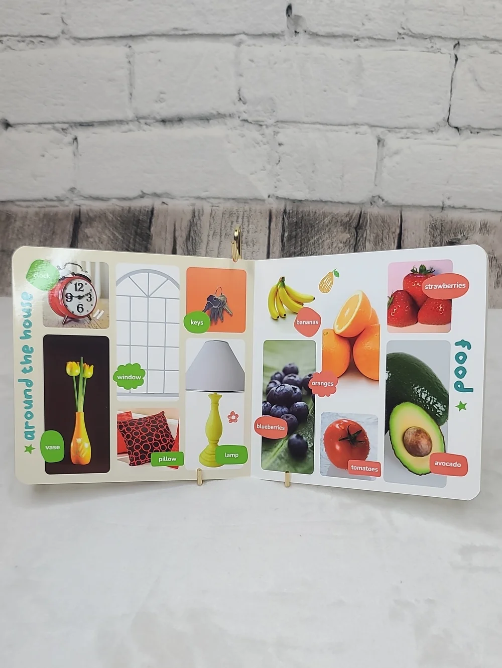 TOYVENTIVE Toddler Baby Book + Stacking Nesting Cups Learning Toys Rainbow Multi